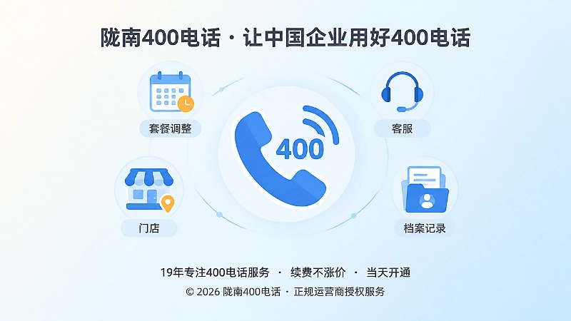 400电话套餐调整服务于企业真实业务节奏的聚焦式插画